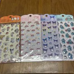 サンリオ ぷくっとシール 4枚セット