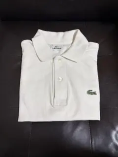 LACOSTE ラコステ 半袖 ポロシャツ ホワイト サイズ3