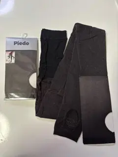 piedo ブラック スパッツ M-Lサイズ　3足セット