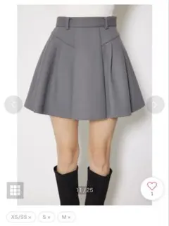 rienda ボンディングストラクチャーミニスコートショートパンツのサムネイル