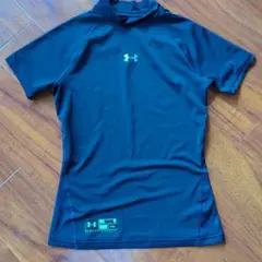 UNDER　ARMOUR ハイネック アンダーシャツ YXL ネイビー