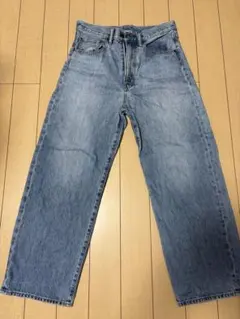 GU デニムパンツ ライトブルー　30