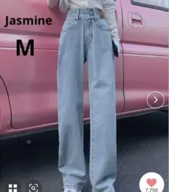 Jasmine Grandiflorum◆2ボタンハイウエスト　ストレートパンツ