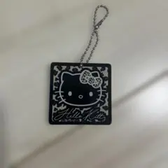 ハローキティ　キーホルダー ヒョウ柄