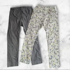 UNIQLO キッズ レギンス 120サイズ 2枚セット