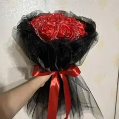 10本バラブーケ　プレゼント お祝い 枯れない花 永生薔薇　特別な人へ