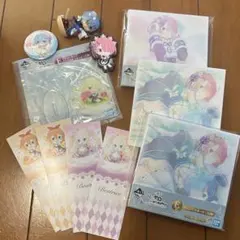 Re:ゼロから始める異世界生活 一番くじ　グッズセット　レム　ラム
