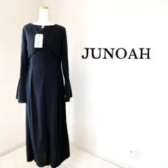 JUNOAH カットソーフレアワンピース　新品　訳あり