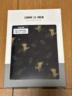 COMME CA MEN ボクサーパンツ 黒 動物柄