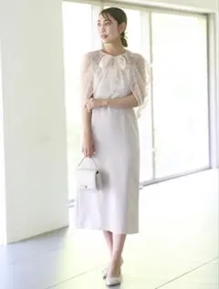 セルフォード桂由美ブローチ付ケープ&ヘッドドレス3点セット新品未使用