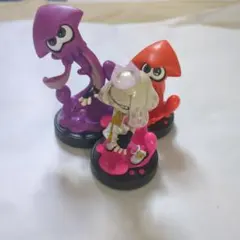 スプラトゥーン フィギュアセットamiibo　初期化済