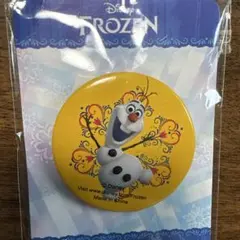 アナと雪の女王 オラフ 缶バッジ