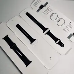Apple Watch 45mm純正 スポーツバンド 黒S/M M/L専用ケース