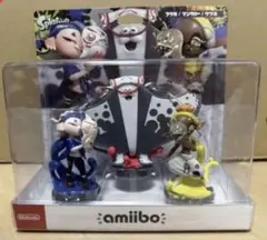 【amiibo】 すりみ連合セット フウカ マンタロー ウツホ スプラトゥーン