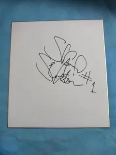RADWIMPS 野田洋次郎 直筆サイン写真　グッズ RADWIMPS 野田洋次郎 直筆サイン色紙 ラッドウィンプス - メルカリ