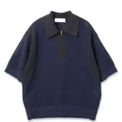 CULLNI〔クルニ〕ニットポロシャツ