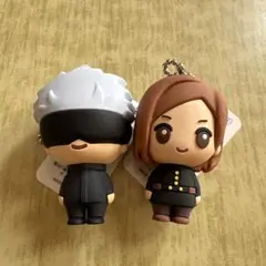 【2個セット】呪術廻戦 立体ラバーマスコット 五条 釘崎