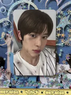 NCT WISH poppop シオン トレカ 初回限定盤 にゅちむ