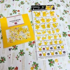 ポケモン　ピカチュウ　シール　ステッカーセット