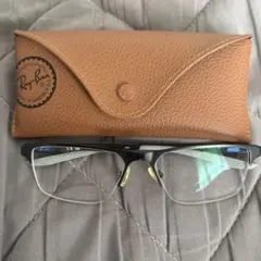 Ray-Ban ブラックフレーム メガネ ケース付き