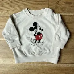 UNIQLO ユニクロ ミッキー ディズニー スウェット トレーナー 80cm