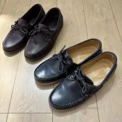 Paraboot BARTH TOMORROWLANDモカシン2足セット　美品のサムネイル