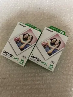 FUJIFILM instax mini インスタントフィルム 10枚×2箱
