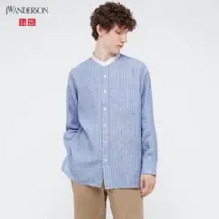 【新品】 ユニクロ JW アンダーソン プレミアムリネンオーバーサイズシャツ