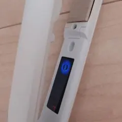 絹女　KINUJO ストレートヘアアイロン ホワイト 【ジャンク品】