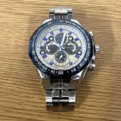 WWOOR クォーツ 腕時計 スクエア デイト 新品電池 稼働品 オシャレ 