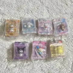 サンリオキャラクターズ パッケージミニチュアコレクション 7種セミコンプリート