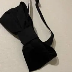 WhoWhat　リボン型　黒　ショルダーバッグ　ボディバッグ　フーワット 美品