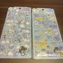 立体シール　2枚セット　ボンボンドロップシール風