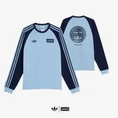 Oasis × adidas 日本限定 スリーストライプス ロンT XL