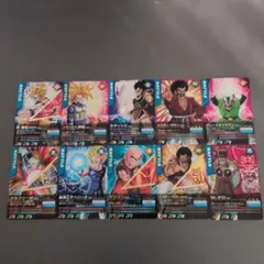 ドラゴンボールZ データカードダス 10枚セット 孫悟空 ポタラ等