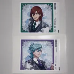 うたプリ　ラベル缶　ステッカー　嶺二　藍