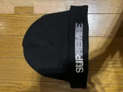 Supreme ビーニー ニット帽 ブラックのサムネイル