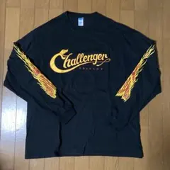 CHALLENGER チャレンジャー　長袖カットソー ブラック Lサイズ　美品のサムネイル