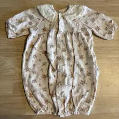 花柄ツーウェイ・ドレスオール