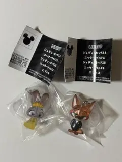ズートピア2 めじるしアクセサリー ジュディ ニック 2個セット
