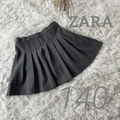 ザラ＊プリーツミニスカート ショート グレー 可愛い 韓国 お洒落 フレア 春