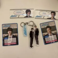 消えた初恋 コレクションカード＆アクリルキーチェーンセット (道枝駿佑・目黒蓮)