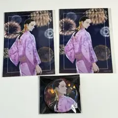 東京リベンジャーズ 夏の思いた　ver ブロマイド 缶バッジ 灰谷蘭