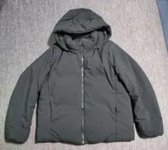 ユニクロ　レディース　ハイブリッドダウンパーカ　L ネイビー