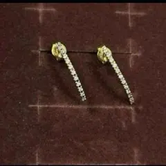 ete エテビジュー バーピアス イエローゴールドのサムネイル
