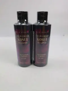 ヘアボーテ カラークリームKOSUIシャンプー ブラック 2本セットのサムネイル