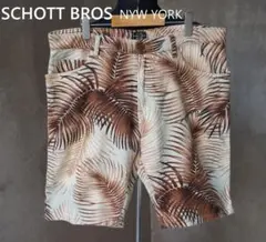 ショット Schott アロハ柄 ショーツ ハーフパンツ 36 W96cmのサムネイル