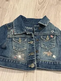 1969 刺繍デニムジャケット 90cm