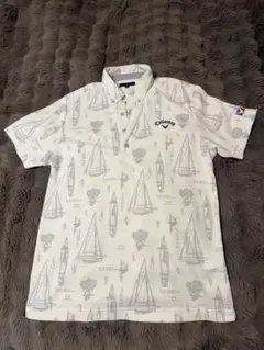 Callaway ゴルフウェア ポロシャツ ヨット柄のサムネイル