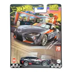 ホットウィールプレミアム 2021 トヨタ GR スープラ ブルーバード FD